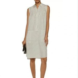 Rag & Bone slik sleeveless striped dress